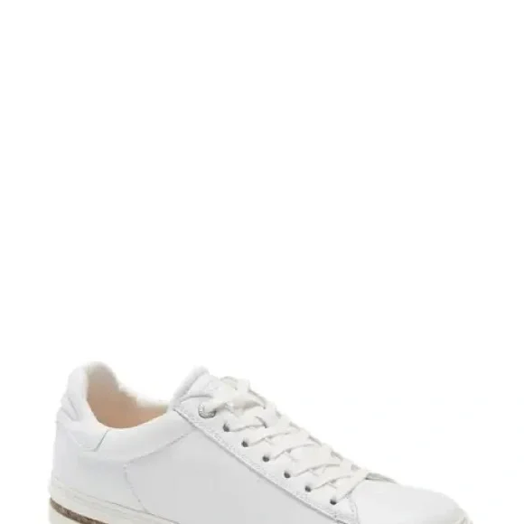 Birkenstock Bend White Leather Sneakers Size 10/41 - Picture 2 of 10